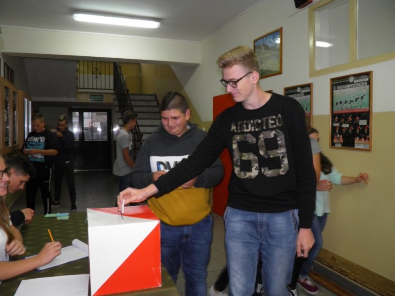 Wybory do rady samorządu uczniowskiego